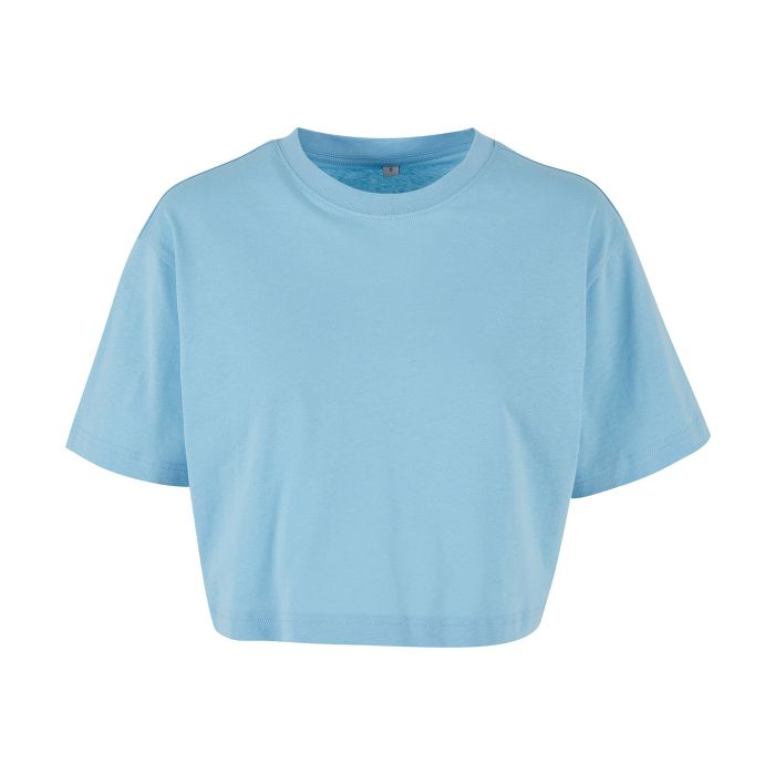 Women’s short oversized tee - Baltic Blue - S Women’s short oversized tee - Baltic Blue - S