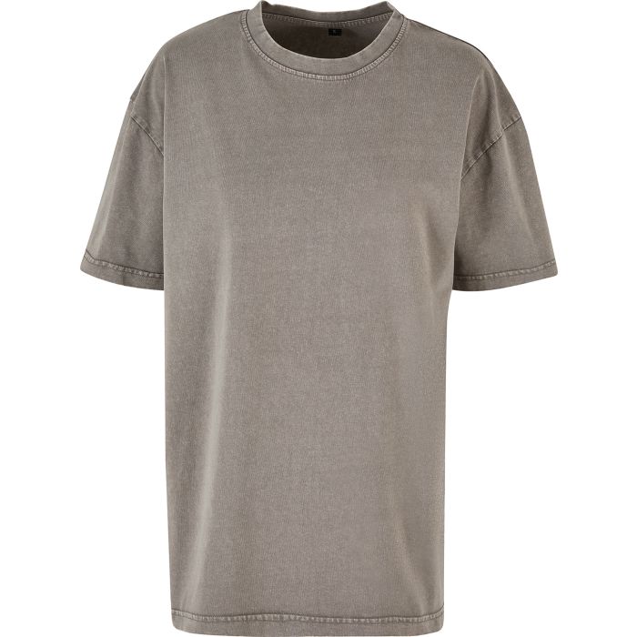 Women’s oversized acid wash tee - Asphalt - XS Women’s oversized acid wash tee - Asphalt - XS