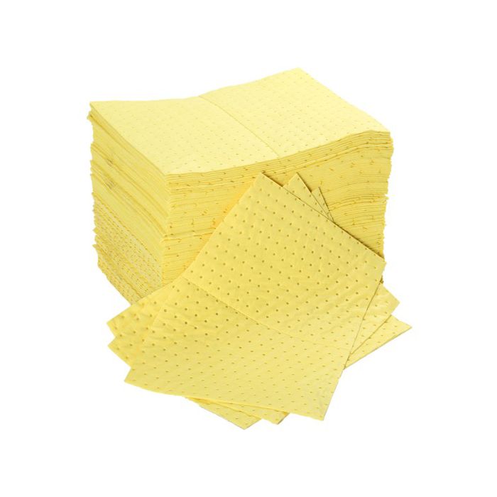 CHEMICAL PAD 40CM X 50CM PACK OF 100 - Yellow CHEMICAL PAD 40CM X 50CM PACK OF 100 - Yellow