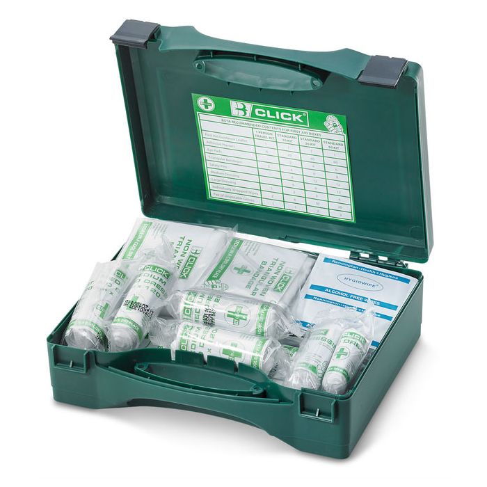 CLICK MEDICAL 20 PERSON FIRST AID KIT - Green CLICK MEDICAL 20 PERSON FIRST AID KIT - Green