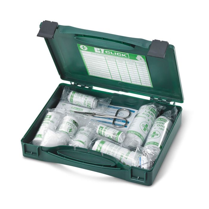 CLICK MEDICAL PSV FIRST AID KIT - Green