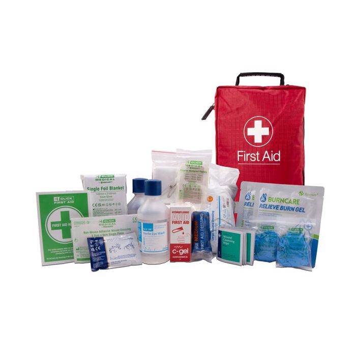 ELECTRIC VEHICLE FIRST AID KIT - Red