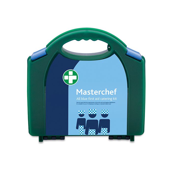 MASTERCHEF 10 PERSON ALL BLUE CATERING KIT IN AURA BOX - Green