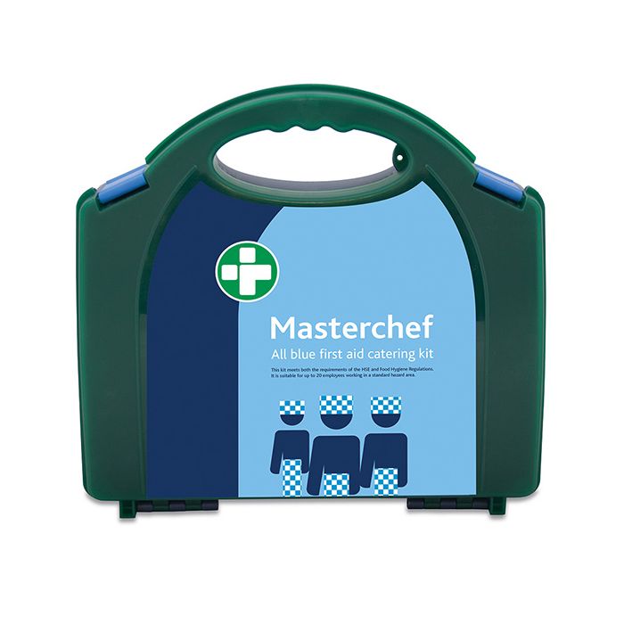 MASTERCHEF 20 PERSON ALL BLUE CATERING KIT IN AURA BOX - Green