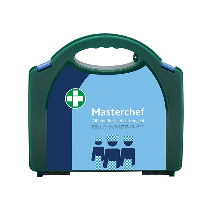 MASTERCHEF 50 PERSON ALL BLUE CATERING KIT IN AURA BOX - Green
