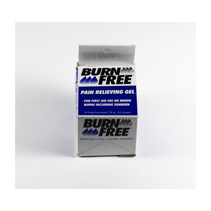 BURN GEL SACHETS 20 PER BOX - White