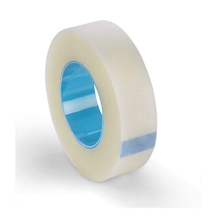 CLICK MEDICAL PLASTIC PERFORATED TAPE 1.25cm X 10m - Clear