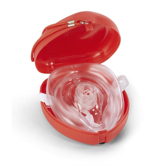CLICK MEDICAL POCKET FACE MASK - Red