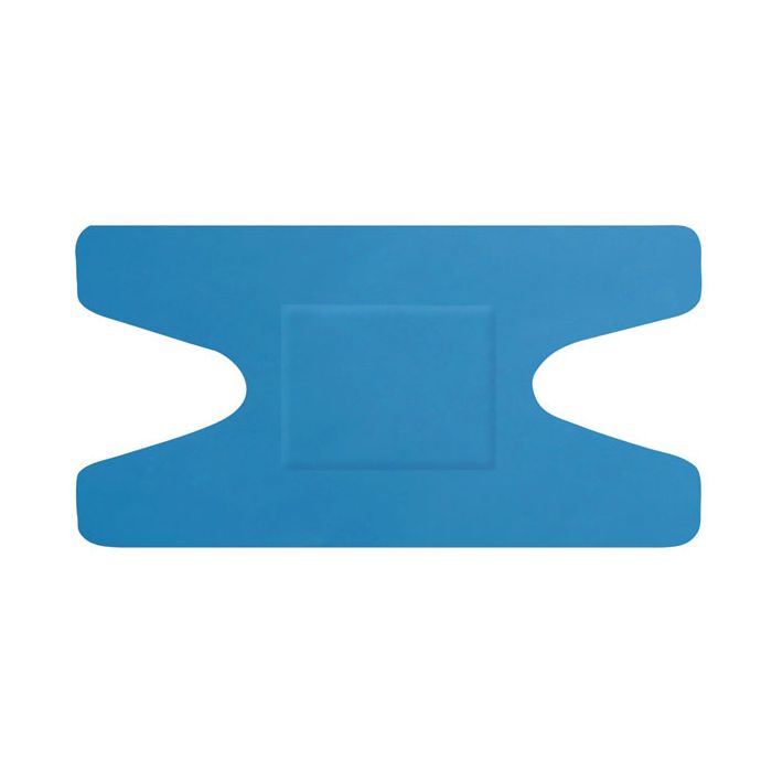 HYGIO PLAST BLUE DETECTABLE PLASTERS KNUCKLE - Blue HYGIO PLAST BLUE DETECTABLE PLASTERS KNUCKLE - Blue
