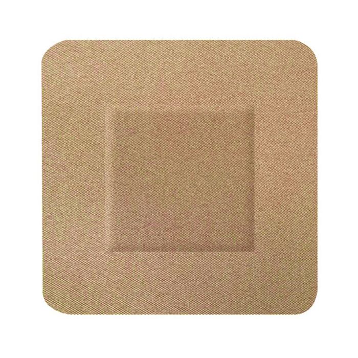 HYGIO PLAST FABRIC PLASTERS SQUARE 38x38mm - Flesh