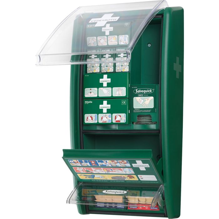 CEDERROTH FIRST AID STATION (CD29) - Green