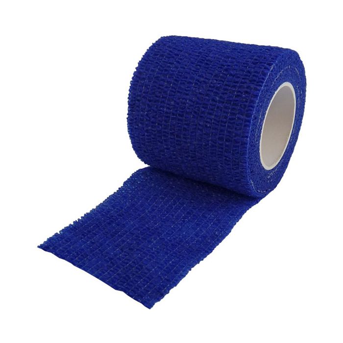 HYGIO GRIP COHESIVE BANDAGE 10cm x 4.5m BLUE - Blue HYGIO GRIP COHESIVE BANDAGE 10cm x 4.5m BLUE - Blue