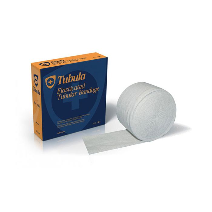 BLUE DOT TUBULAR BANDAGE SIZE D 10M - White