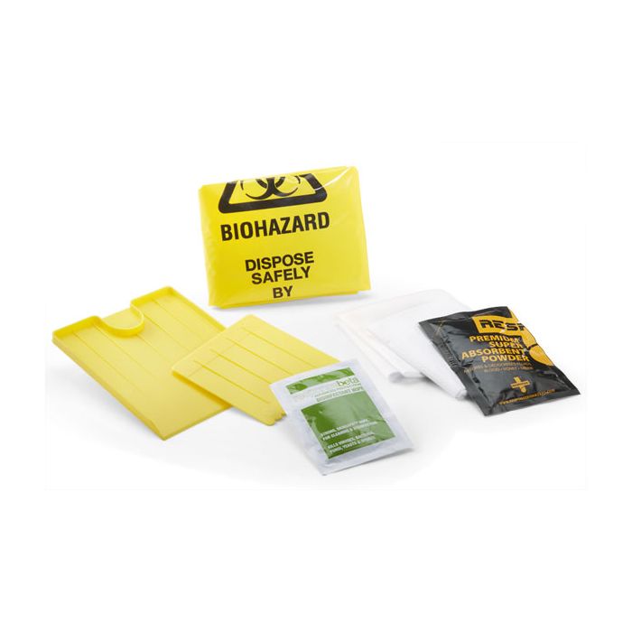 RESPONSE SINGLE APPLICATION CLEAN UP KIT - Yellow