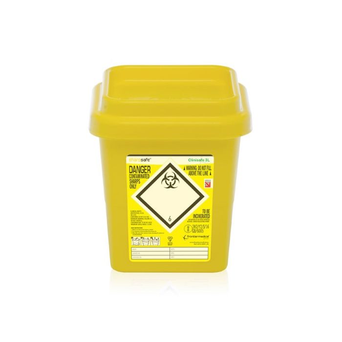 SHARP SAFE CONTAINER 3LTR - Yellow