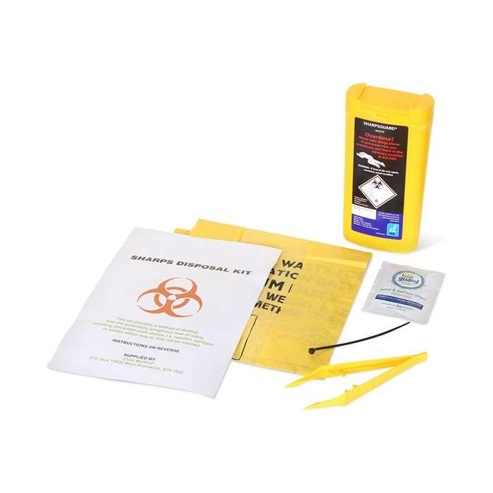 SHARPS DISPOSAL KIT - Yellow SHARPS DISPOSAL KIT - Yellow