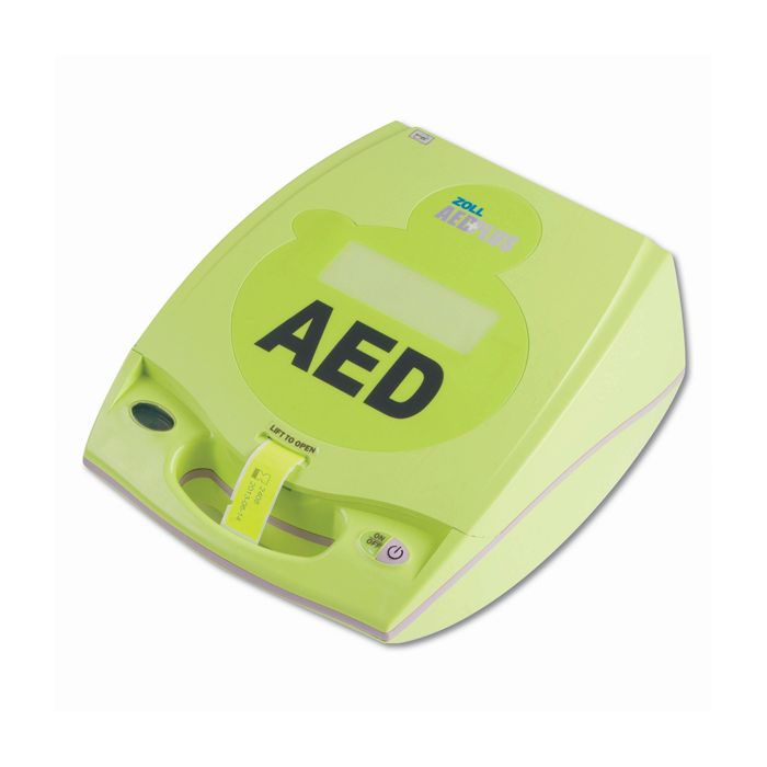 ZOLL AED PLUS SEMI AUTOMATIC DEFIBRILLATOR - Lime Yellow