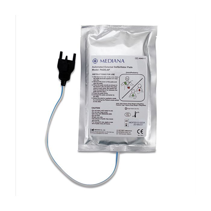 MEDIANA A15 ADULT AND PAEDIATRIC PAD (PADS-AP) - White