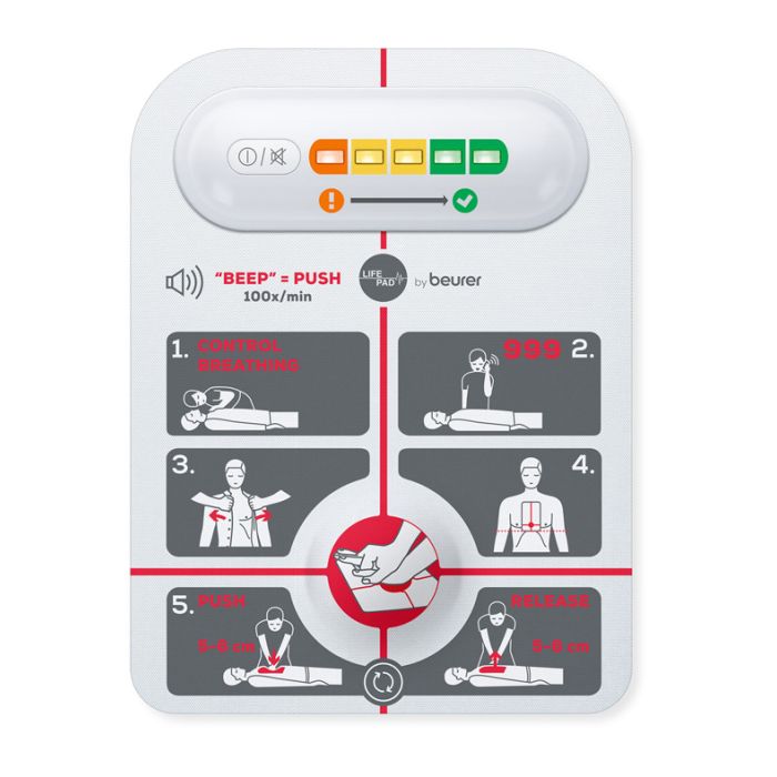 LIFEPAD RESUSCITATION AID - White