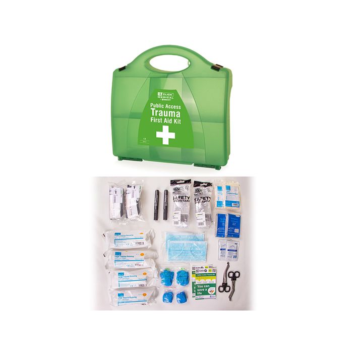 PACT (PUBLIC ACCESS TRAUMA KIT) BOX KIT - Green