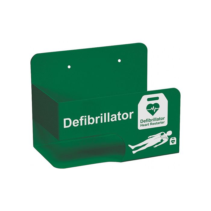 AED DEFIBRILLATOR WALL BRACKET - Green AED DEFIBRILLATOR WALL BRACKET - Green