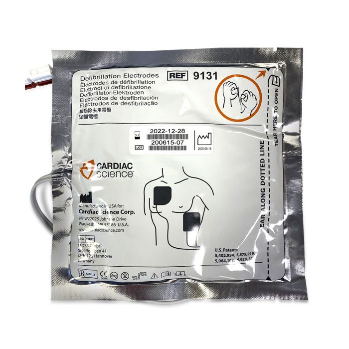 AED G3 REPLACEMENT DEFIB PADS - White