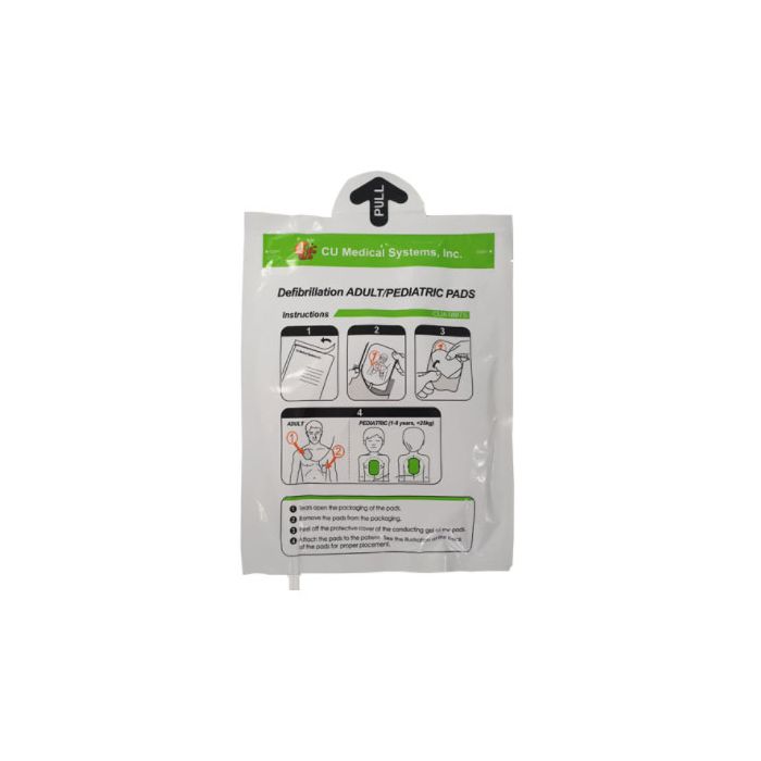 ADULT/CHILD DEFIB PADS FOR SP1 - White