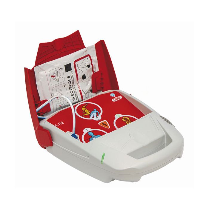 SCHILLER FRED PA-1 AUTOMATIC AED DEFIBRILLATOR - Red SCHILLER FRED PA-1 AUTOMATIC AED DEFIBRILLATOR - Red