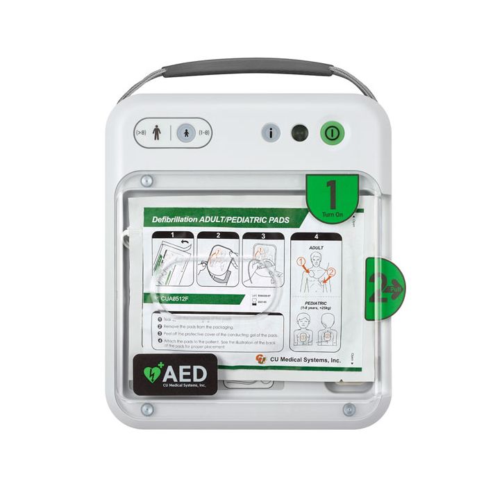 iPAD NFK200 AED DEFIBRILLATOR SEMI AUTOMATIC - White