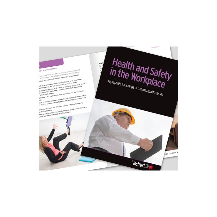 CLICK MEDICAL HEALTH AND SAFETY BOOK - White