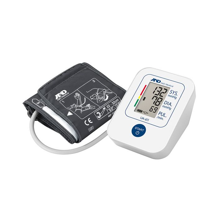 BLOOD PRESSURE MONITOR UPPERARM - White