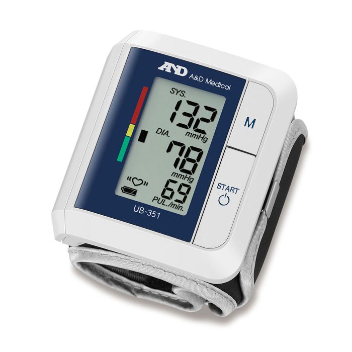 WRIST BLOOD PRESSURE MONITOR - White WRIST BLOOD PRESSURE MONITOR - White