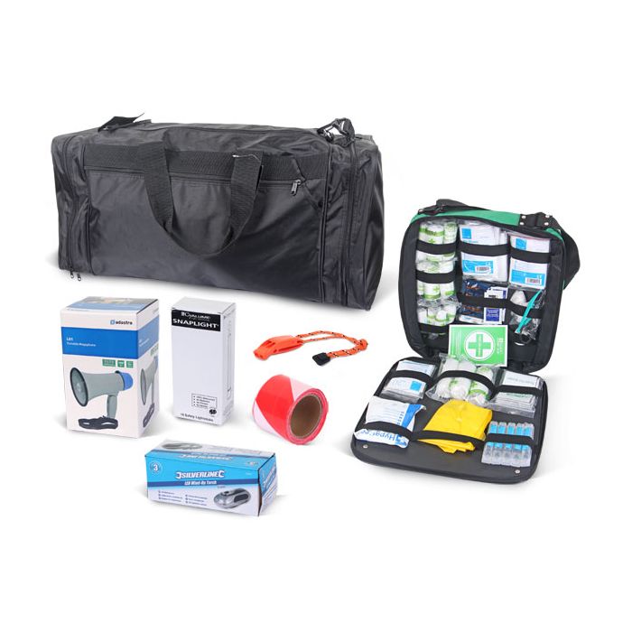 100 PERSON EVACUATION KIT - Black