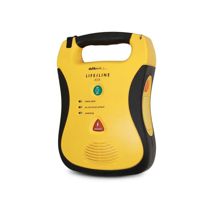 LIFELINE AED SEMI AUTOMATIC DEFIBRILLATOR - Yellow