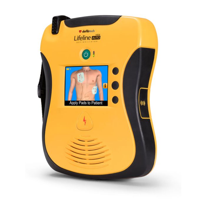 LIFELINE VIEW AUTO DEFIBRILLATOR - Yellow LIFELINE VIEW AUTO DEFIBRILLATOR - Yellow