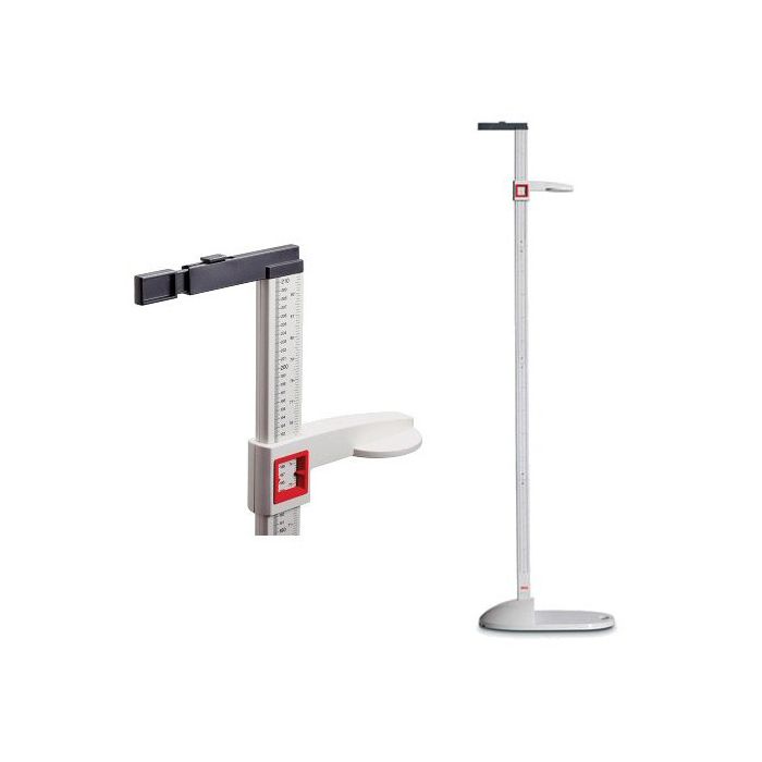 SECA 213 MEASURING ROD WITH CARRY CASE - Grey