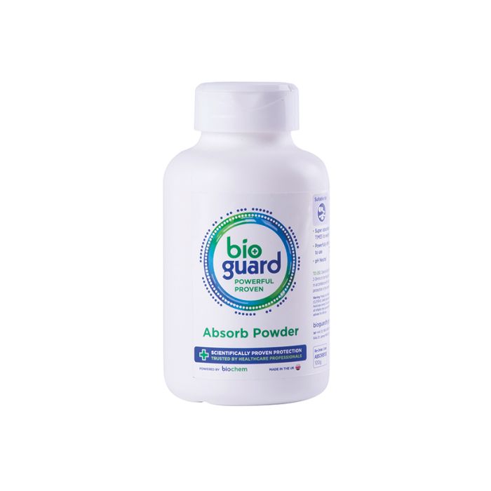 BIOGUARD ABSORB POWDER 100G SHAKER TUB - White BIOGUARD ABSORB POWDER 100G SHAKER TUB - White