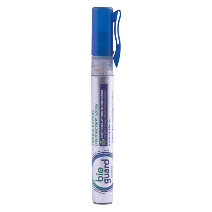 BIOGUARD HAND AND SURFACE SANITISER 10ML PEN - Blue BIOGUARD HAND AND SURFACE SANITISER 10ML PEN - Blue