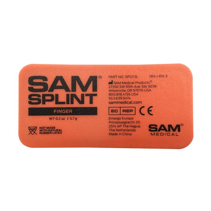 SAM SPLINT-FINGER 9.5 X 4.6CM - Orange
