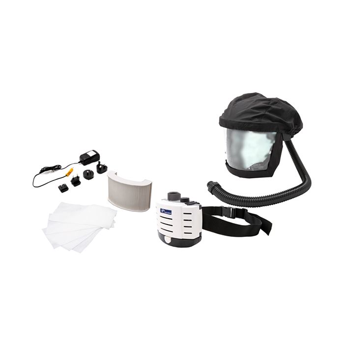 CONCEPT AIR FLIP UP VISOR KIT (P3) - Black/White