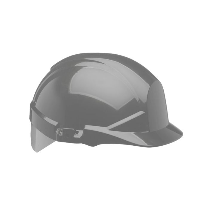 REFLEX GREY SLIP RATCHET HELMET WITH SILVER FLASH - Grey