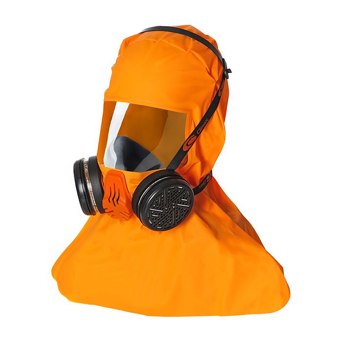 CLIMAX ABEKP3 EVACUATION HOOD - Orange CLIMAX ABEKP3 EVACUATION HOOD - Orange