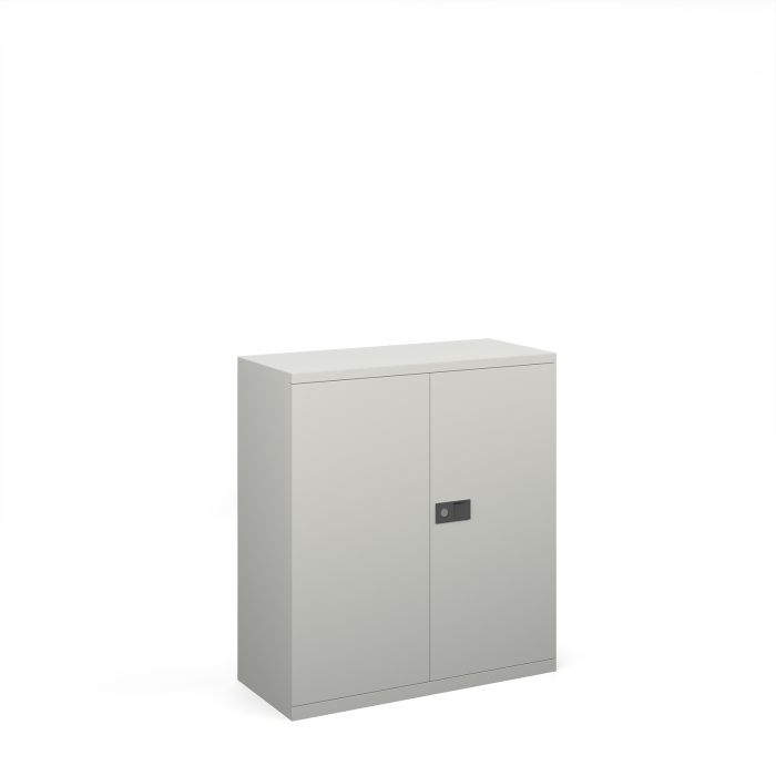 Steel contract cupboard-Grey Steel contract cupboard-Grey