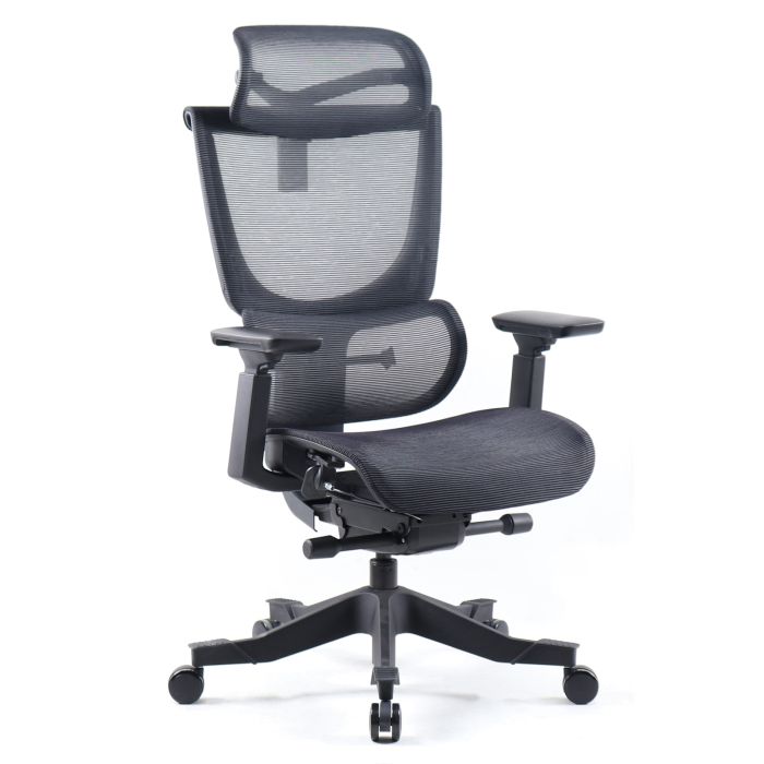 Elise mesh back operator chair - Black