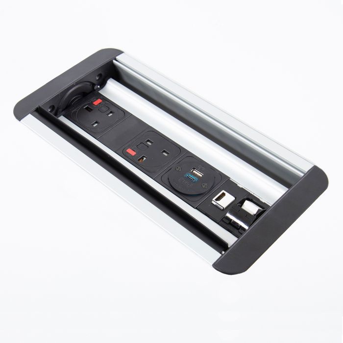 Eclipse in-table rollover power module 2 - Black/Silver