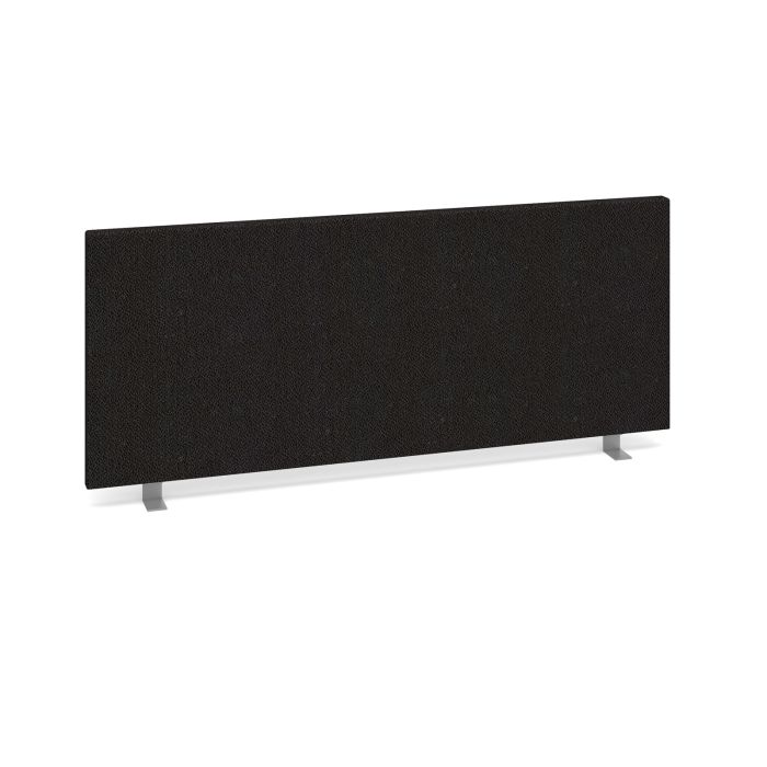 Straight desktop fabric screen-Charcoal