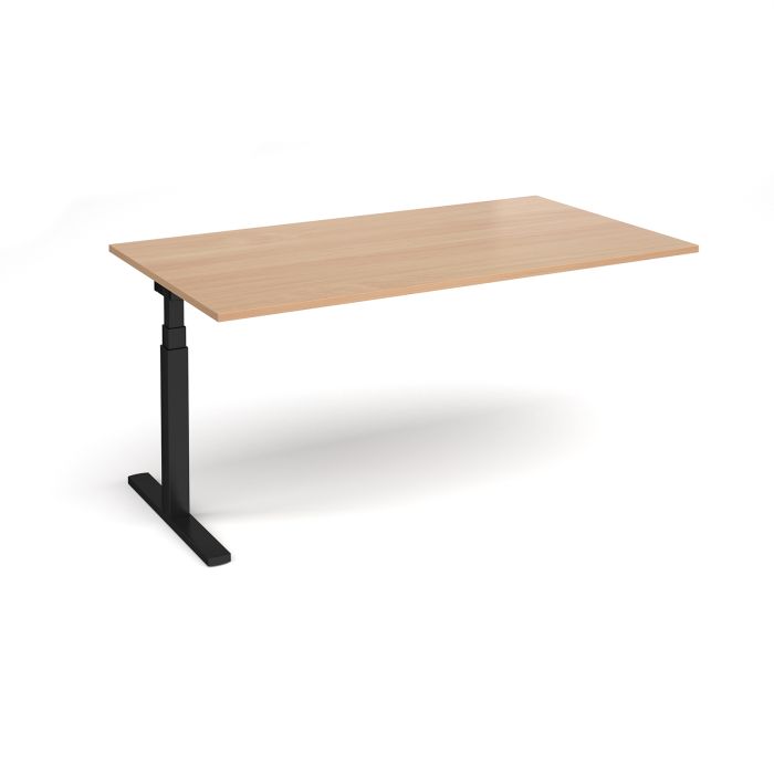 Elev8 Touch boardroom table add on unit-Beech