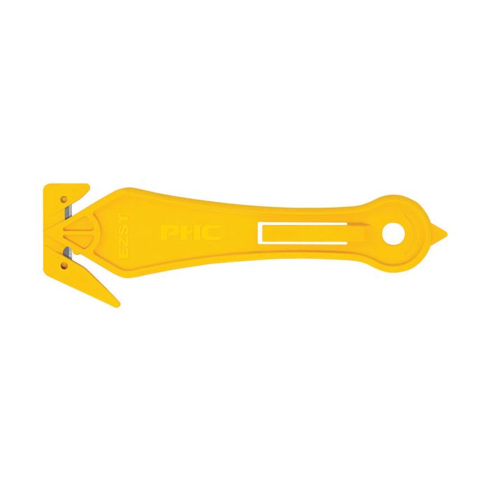 ENCLOSED BLADE DISPOSABLE CUTTER - Yellow