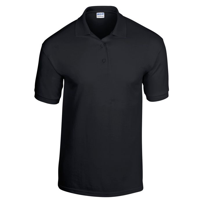 DryBlend® Jersey knit polo - Black - S DryBlend® Jersey knit polo - Black - S