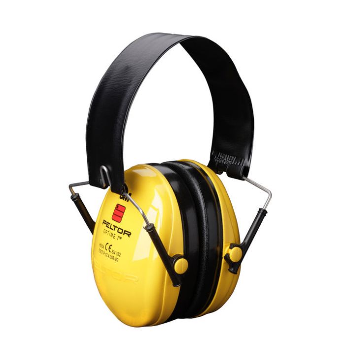 PELTOR OPTIME 1 FOLDING H/BAND - Yellow